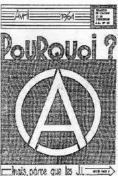 Fig.2 : Jeunes libertaires, avril 1964 - 24 ko